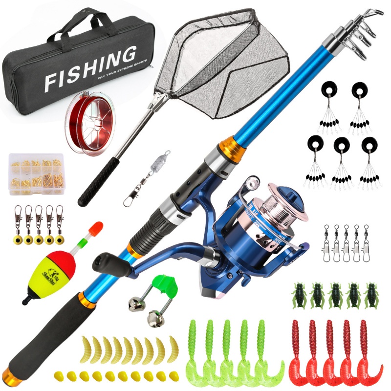 Fishing Rod Spinning - Zestaw wędkarski spinningowy z wędką i