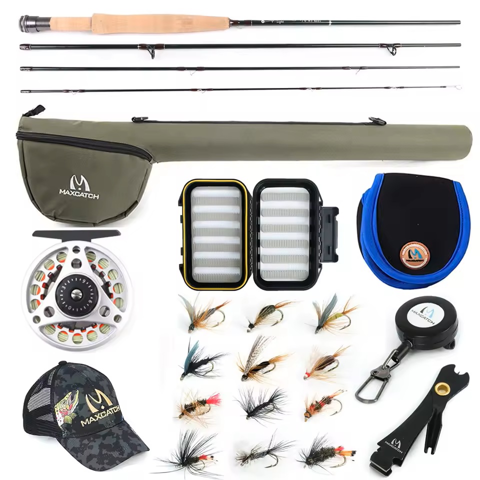 Fishing Rod Fly - MAXIMUMCATCH Ultralite/V-light 6ft-7.6ft 2/3wt Wędka muchowa