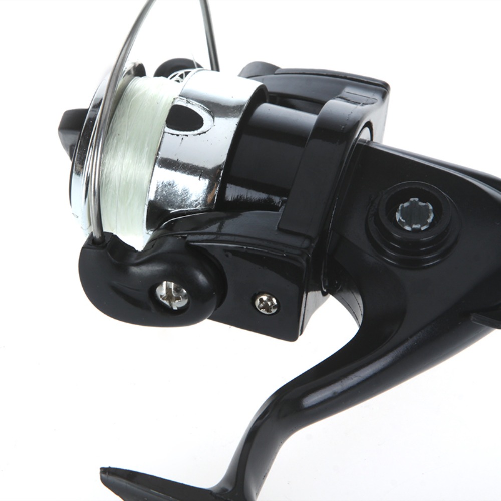 Fishing Rod Spinning - Przenośny zestaw wędkarski z kołowrotkiem 39-calowym,