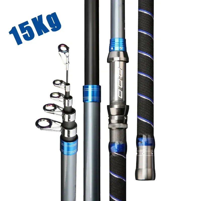 Wędka teleskopowa do dalekich  – Fishing Rod Surf recenzja i cena