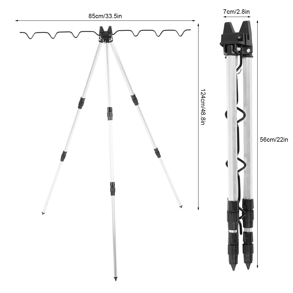 Wielofunkcyjny trójnóg na wędk – Fishing Rod Casting recenzja i cena