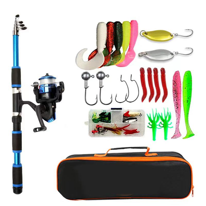 Kompletny zestaw wędkarski BRA – Fishing Rod Spinning recenzja i cena