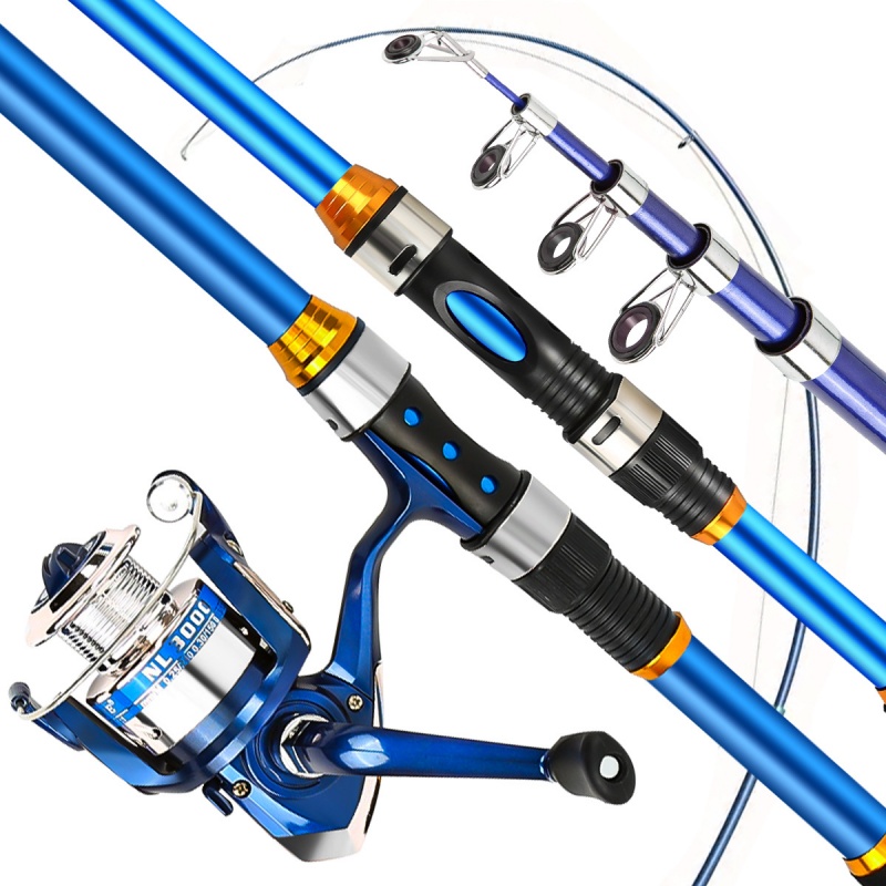 Zestaw wędkarski spinningowy z – Fishing Rod Spinning recenzja i cena