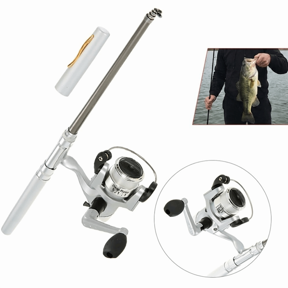 Przenośna Teleskopowa Wędka Ki – Fishing Rod Fly recenzja i cena