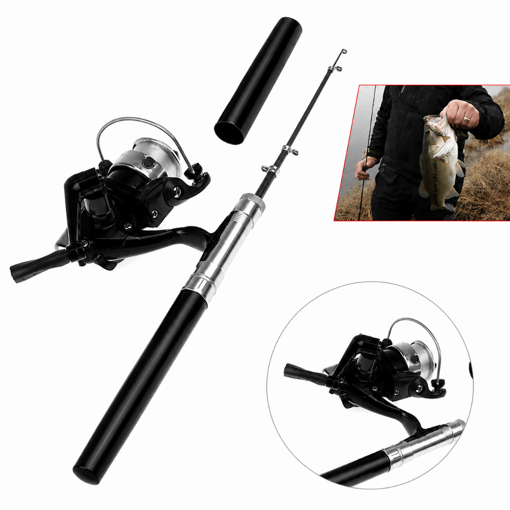 Przenośny zestaw wędkarski z k – Fishing Rod Spinning recenzja i cena